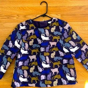 the purrfect top for cat lovers!